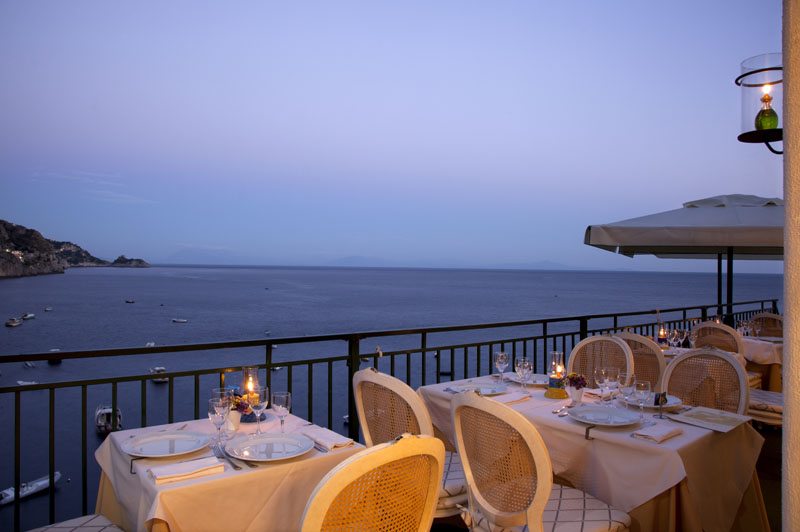 Restaurant Onda Verde Amalfi Coast, Praiano 7 km from Positano and Amalfi
